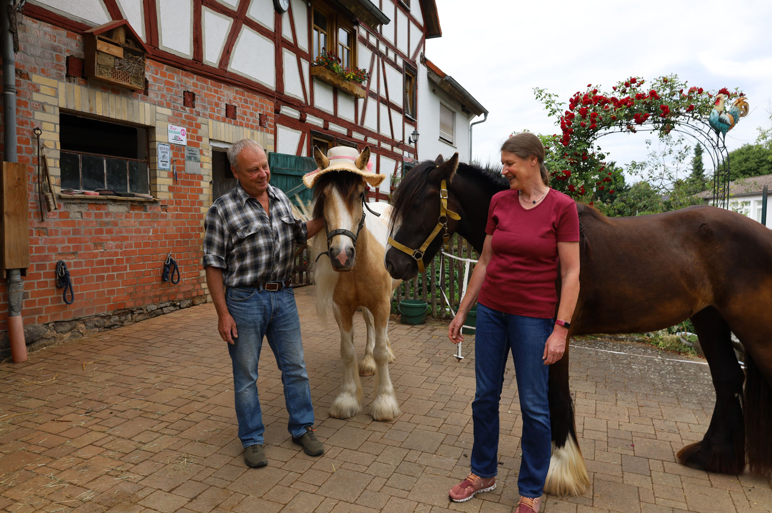 Reiterhof Station 41 Wanderreiten Vogelsbergkreis Ferienwohnung